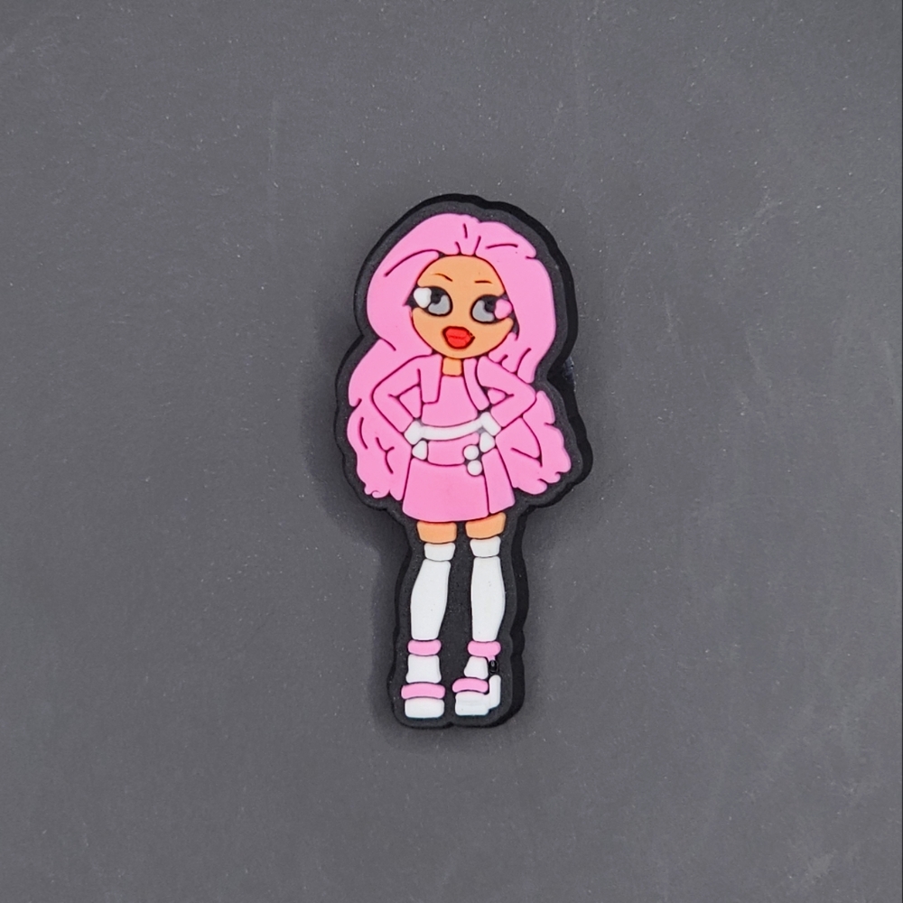 (5/$15) Rainbow High Doll Croc Charm